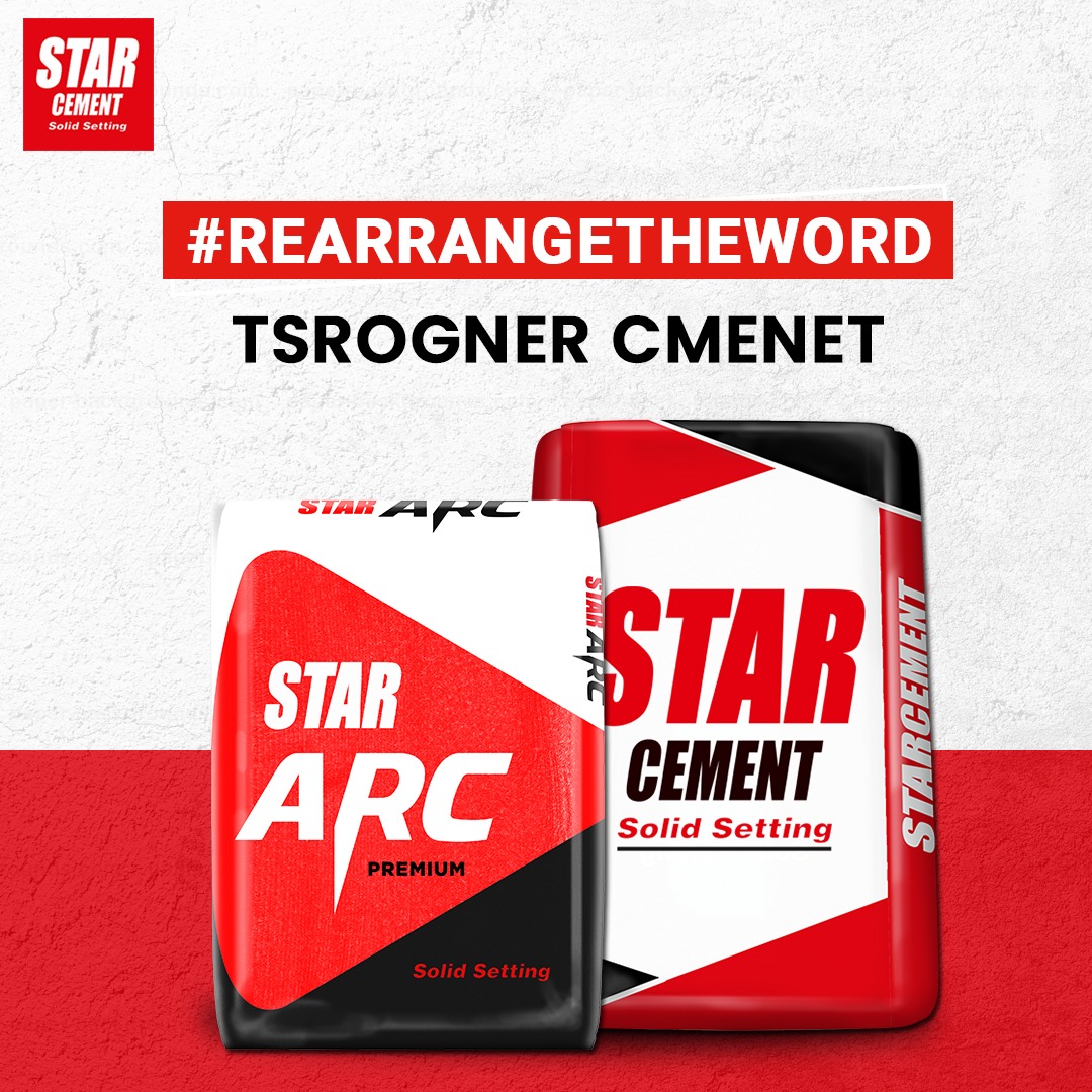 StarCementKol's tweet photo. Rearrange, engage, and challenge your mind with our word quiz! Can you solve it? ๐ค
#StarCement #gametime #rearrangetheword https://t.co/6ziDOURYYd