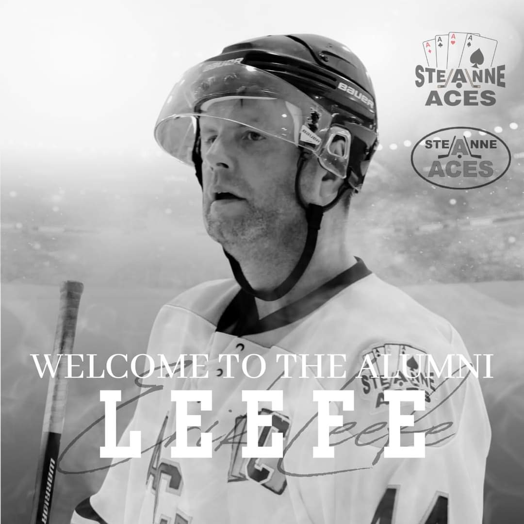 Congratulations, captain Leefe and welcome to the alumni club.

#seniorsteanneacesalumni