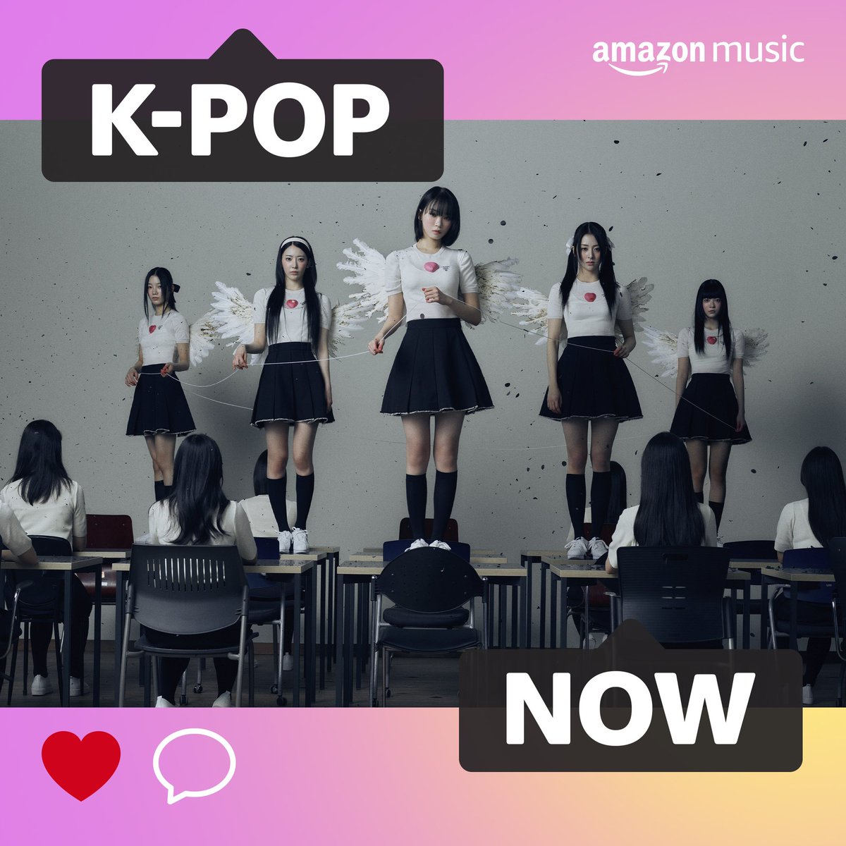 Listen to 'UNFORGIVEN (feat. Nile Rodgers)' on K-POP NOW <a href="/amazonmusic/">Amazon Music</a>!

📍 music.amazon.com/playlists/B07S…

#LE_SSERAFIM #르세라핌