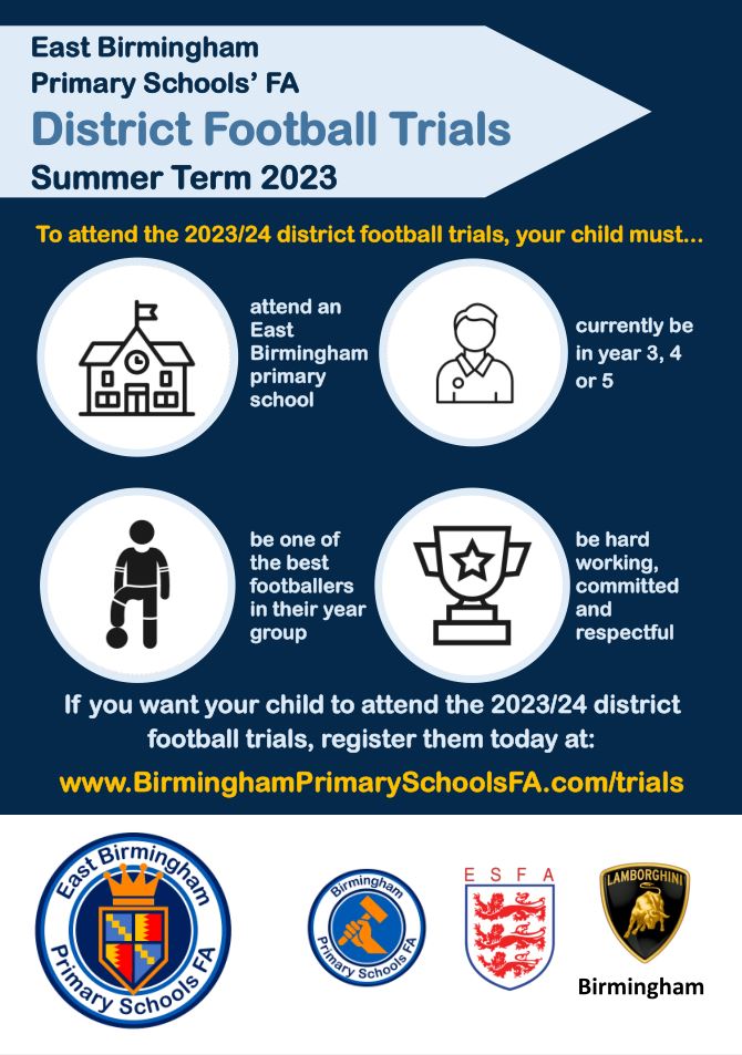 East Birmingham Primary Schools FA (EBPSFA) tweet media