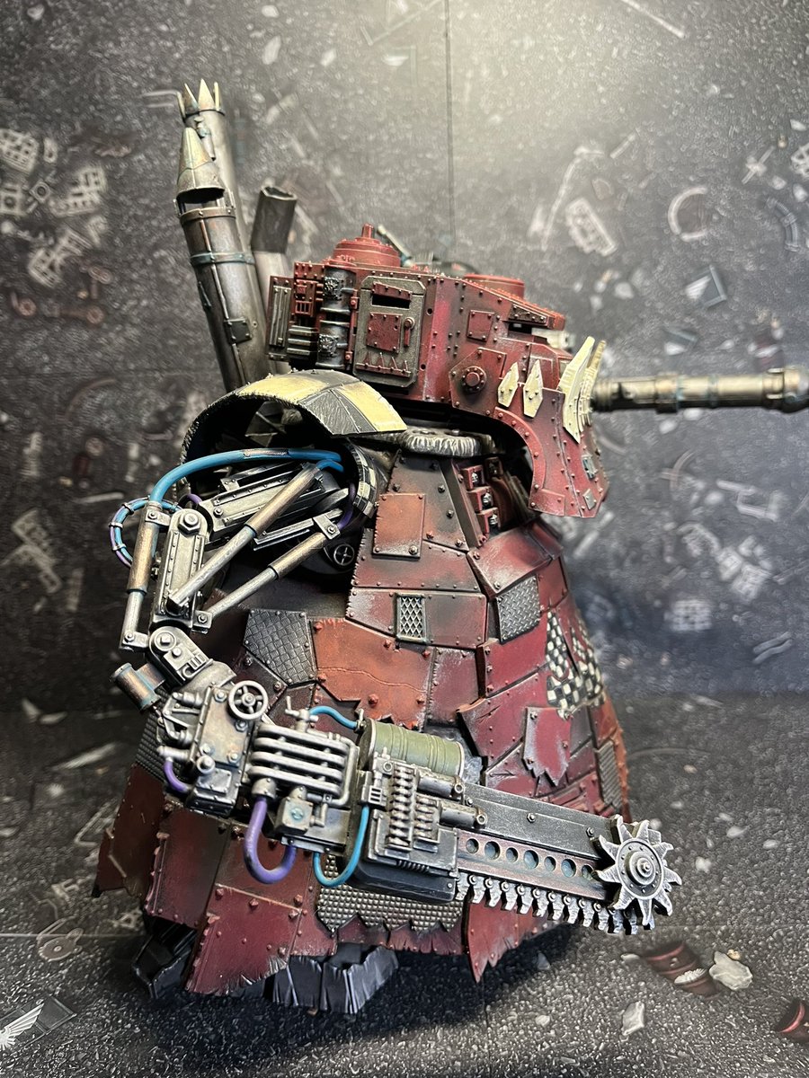 Davewri37806584's tweet image. Selling my painted and converted Ork Stompa- DM if interested before it goes on eBay. Uk based, retweets appreciated! #orks #40k #WarhammerCommunity