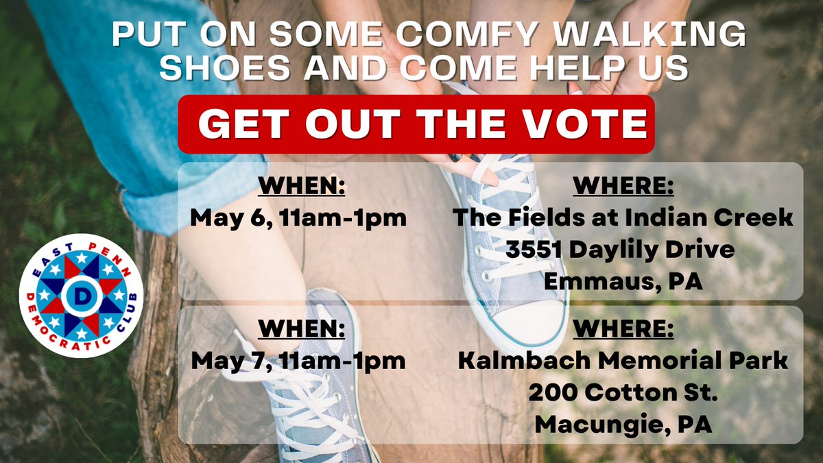 EPDemsClub's tweet photo. It is important that we get the right people on the ballot.This is especially important for the school board candidates. Please come and help us GET OUT THE VOTE! https://t.co/nrZk5Fe0N3