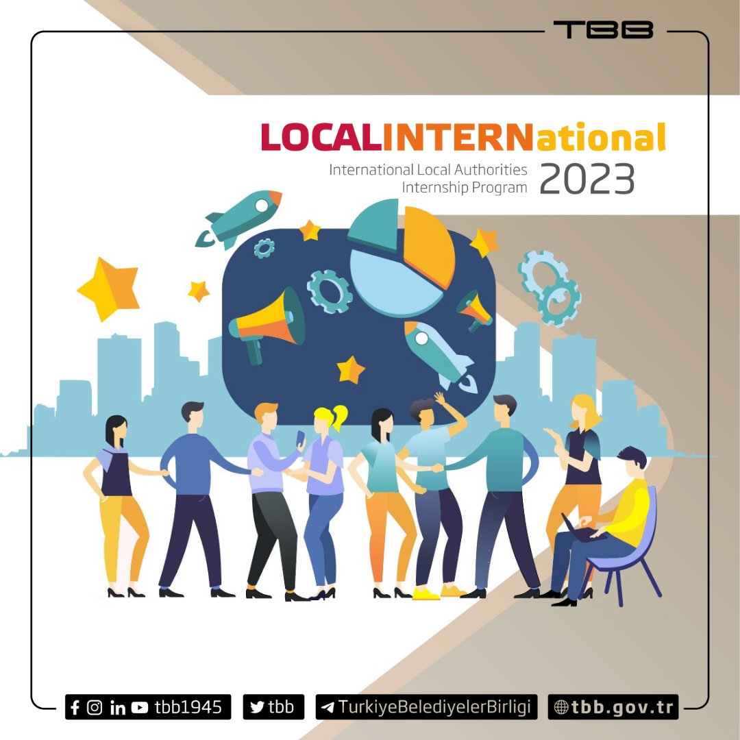 TBB's tweet photo. #TBB tarafından her yıl düzenlenen #LOCALINTERNational programının 2023 yılı başvuruları başladı.
Ayrıntılı bilgi ve başvuru için ➡️
https://t.co/QzdgGh9Zee https://t.co/7qn6WnKIHN