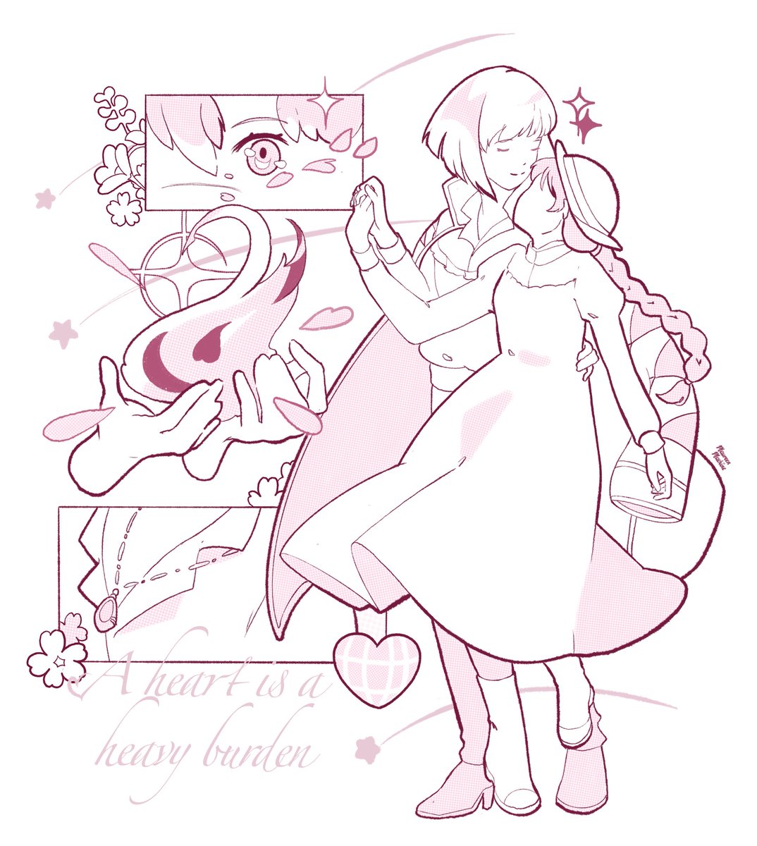 A heart is a heavy burden ✨