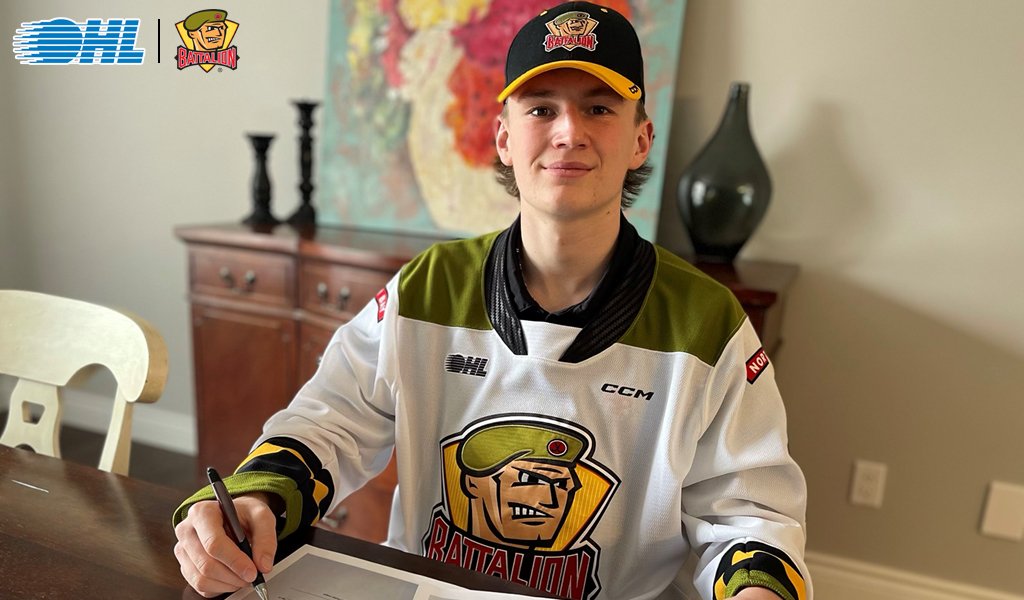 The <a href="/OHLBattalion/">North Bay Battalion</a> have received a commitment from eighth round 2022 #OHLDraft pick Nolan Laird, who spent the 2022-23 season with the <a href="/APRaidersU18/">u18 Ajax Pickering Raiders AAA</a>.

DETAILS 📰: bit.ly/3B1BpTD