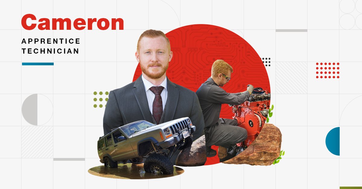 Cummins Careers on Twitter "Meet Cameron, an Apprentice Technician at