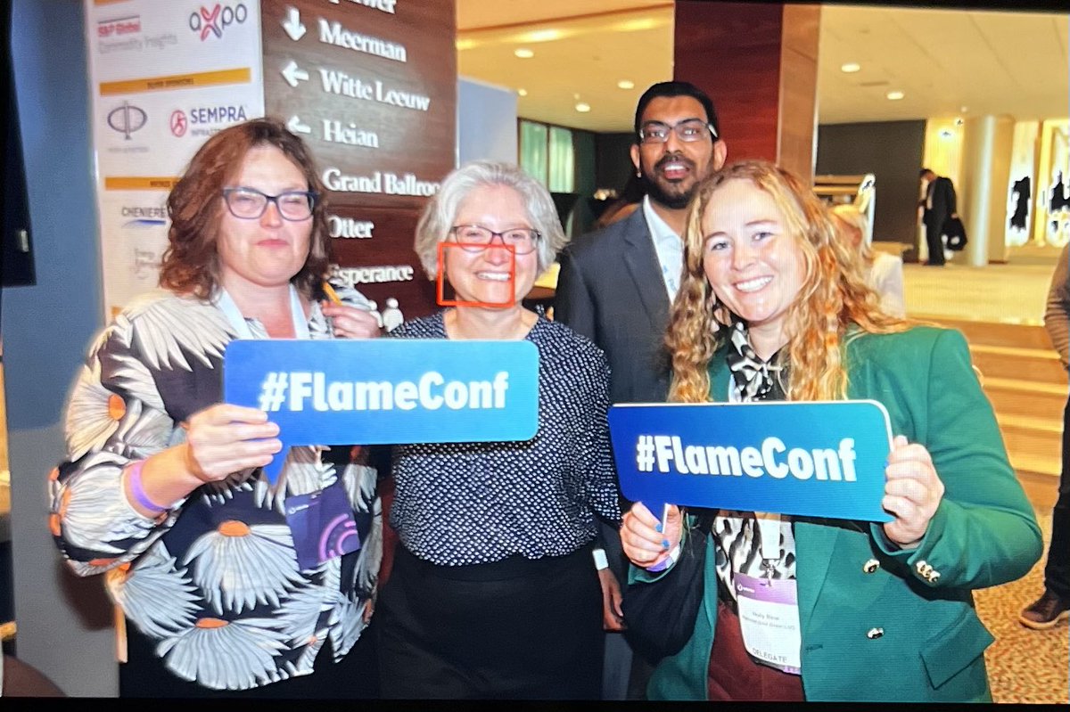 #flameconf networking party