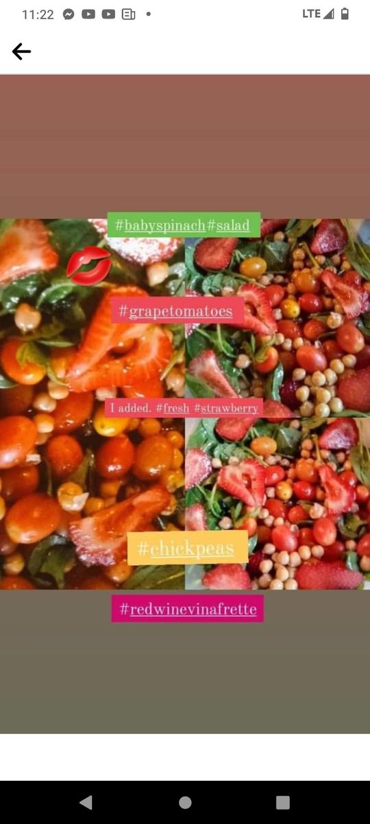 DoreneShaver1's tweet photo. Loveee making thoose #springsalads n #fruutsmoothies all season long for us 💖🔥💯😋 https://t.co/nsaK0GntmS