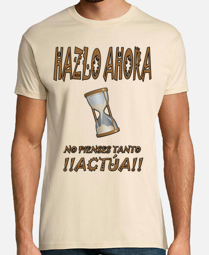 ¿Necesitas motivación para tomar acción ? Nuestra camiseta personalizada es la solución. 'Hazlo ahora' y 'No pienses tanto, actúa', te recordará que cada segundo cuenta #camisetasmolonas #hazloahora #Motivacion #exitos #logrosenrevolución 

latostadora.com/web/hazlo_ahor…