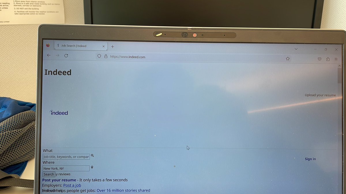 Amar_Vemula's tweet photo. @IndeedSupport the website not loading properly on laptop, tried chrome edge and Firefox and incognito modes.

Please take a look? https://t.co/jE2wSsL9ok