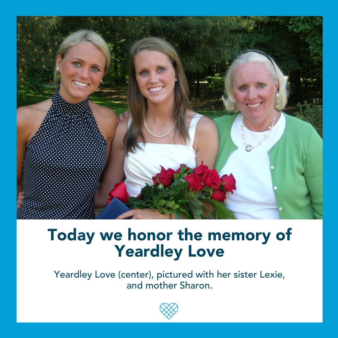 Today, we remember and honor the life of Yeardley Love. She was a daughter, sister, cousin, and friend to many people.