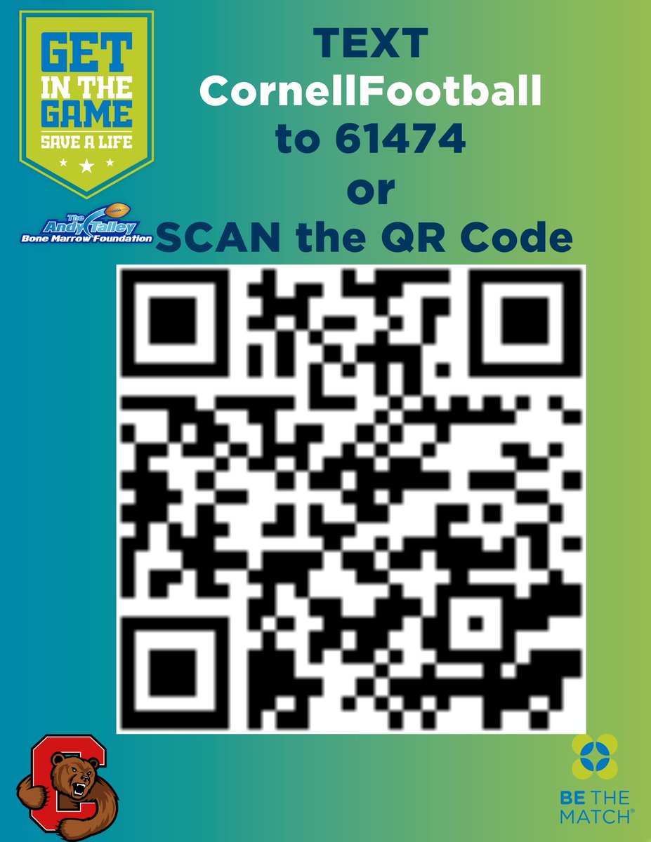 TODAY with @BeTheMatch 
Stop by our registration drive today to join the Be The Match Registry to help save a life‼️
🗓️: May 3, 2023
⏰: 10AM - 4PM
📍: Memorial Room in Willard Straight Hall
#BeTheMatch