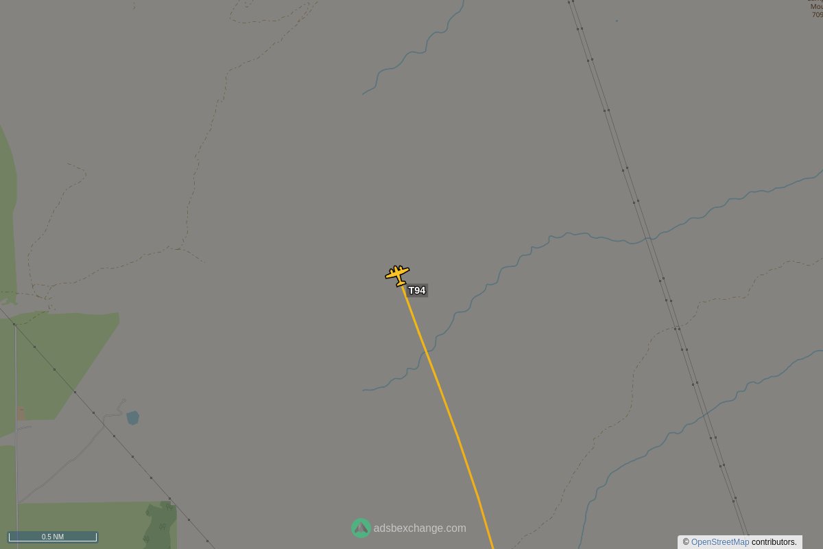 ffoverhead's tweet image. CalFire aircraft #N442DF callsign #T94 (a S2P) was seen near Tehama County, CA at approx 16:06 UTC squawking 1255 globe.adsbexchange.com/?icao=a5525c&amp;amp;z… #CalFire
