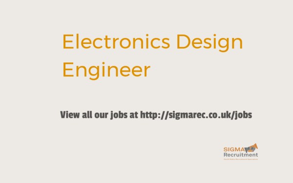 SigmaRecruit's tweet image. Get in touch! Electronics Design Engineer - #EngineeringDesigning. tinyurl.com/2nygjh42