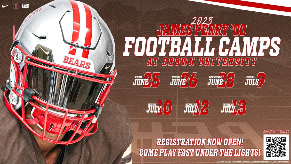 Super excited to be at Brown on June 28th to go compete at camp!! <a href="/BrownHCPerry/">James Perry '00</a> <a href="/coach_marini/">Heather Marini</a> <a href="/MooseB90/">Moose Bingham</a> <a href="/ARWestJordan/">Athletic Republic West Jordan</a>
