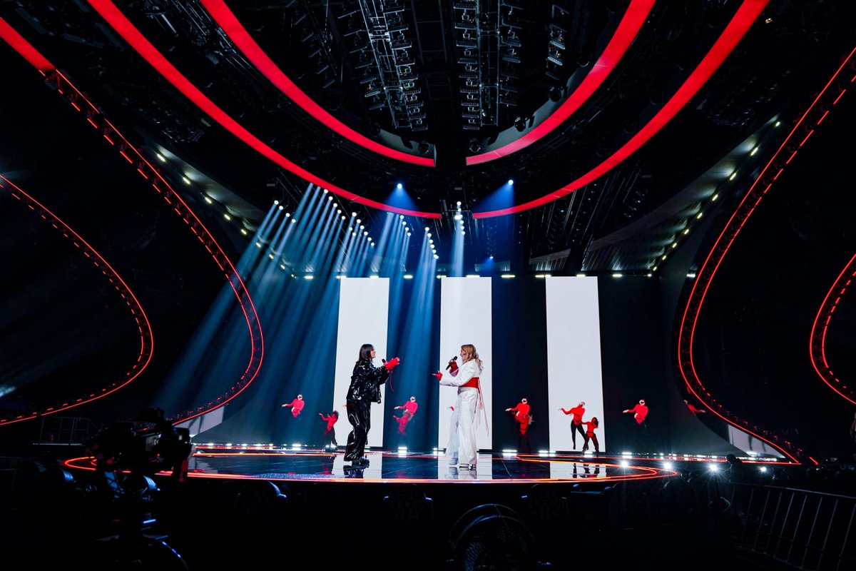 austrovision_at's tweet photo. 🇦🇹 More impressions of TEYA &amp; SALENA's first rehearsal on stage in Liverpool 👻 #Eurovision2023 #Eurovision2023 

📷 ORF/R. Zach-Kiesling https://t.co/LZrjLO8ki4
