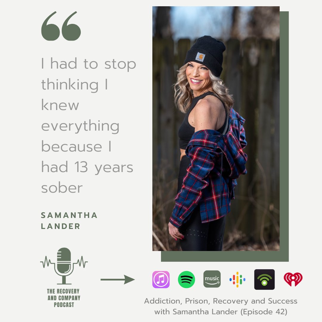 addiction_info's tweet photo. Samantha Lee Lander shares her story on the Recovery and Company Podcast-Episode 42. Click here to listen: https://t.co/0yoKISpN1K https://t.co/otGBbIUggx