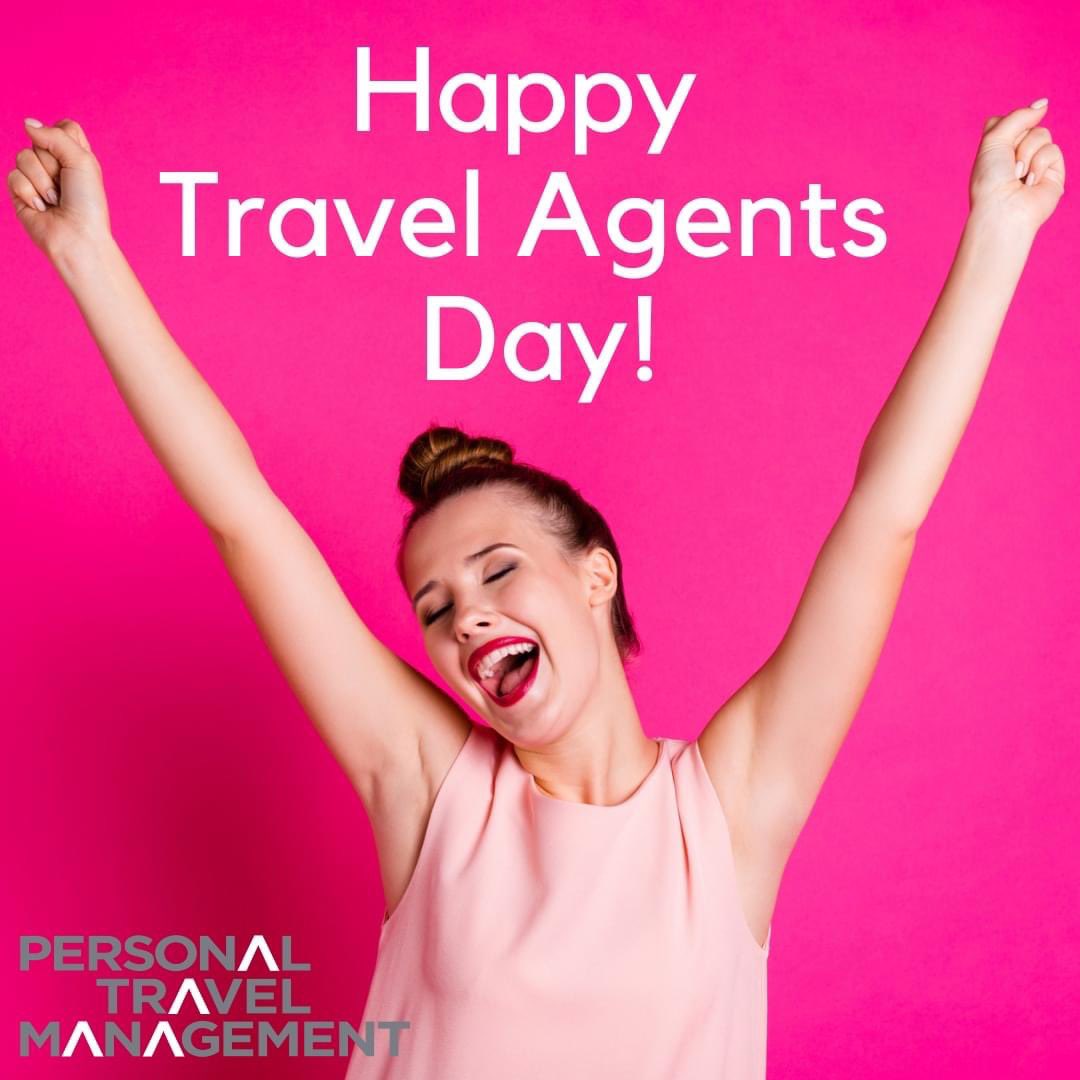 PersonalTravel_'s tweet image. The first Wednesday of May has been dignified as NATIONAL TRAVEL AGENT DAY!  We strongly believe the power of a Travel agent is undeniable.  OUR PERSONAL TRAVEL MANAGEMENT TEAM IS AMAZING! #travelagent @ensembletravel #travelagency #travelindustry #travelagentday #bestjobever