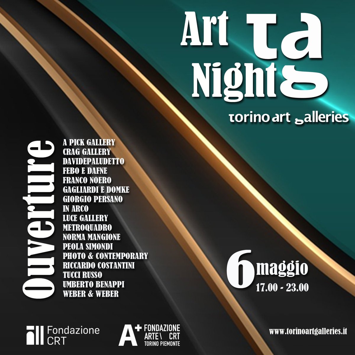 SimondiGallery's tweet photo. TAG ART NIGHT
Sabato 6 maggio 2023, dalle 17:00 alle 23:00
Apertura straordinaria delle gallerie TAG - Torino Art Galleries

***

IN GALLERIA
Eva Frapiccini
Forget/Fullness
testo di Federica Martini
21 aprile > 1 giugno 2023

#evafrapiccini #forgetfullness #peolasimondi https://t.co/LxCdVNnx6S