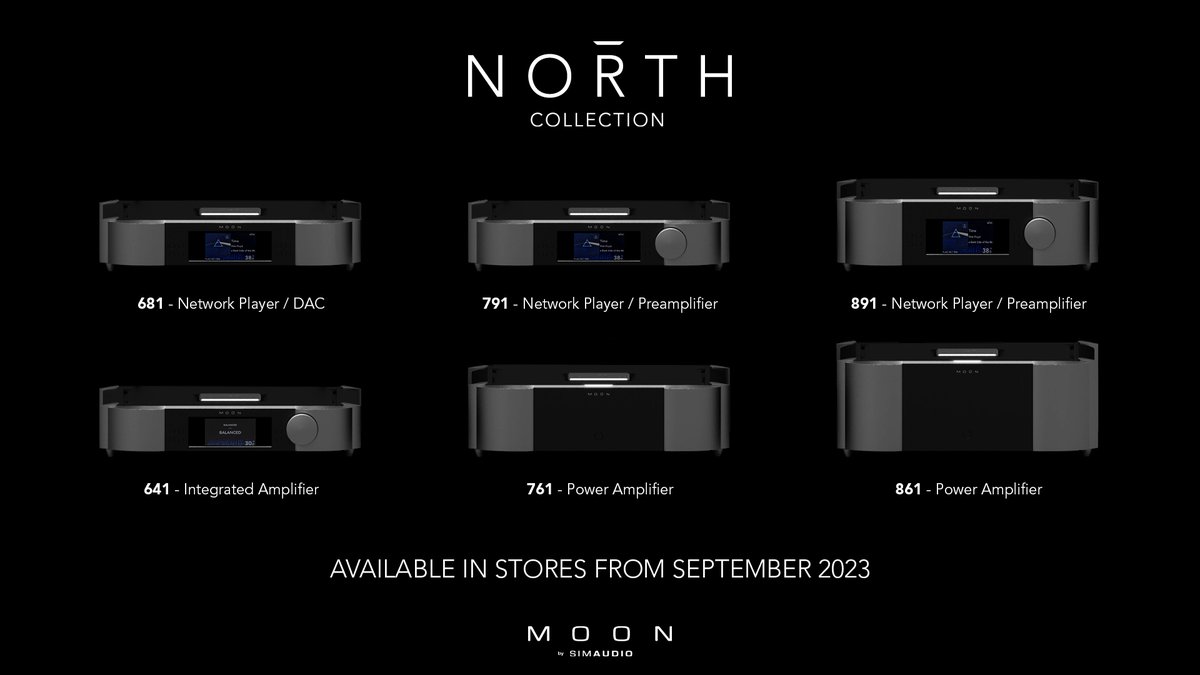 Simaudio's tweet photo. EXPLORE NEW FRONTIERS with the North Collection

Read the news here: https://t.co/mTozmj23t9 

#NorthCollection #ExploreNewFrontiers #MOONbySimaudio #HiFi #newbeginings https://t.co/p4Dj4hxgkA