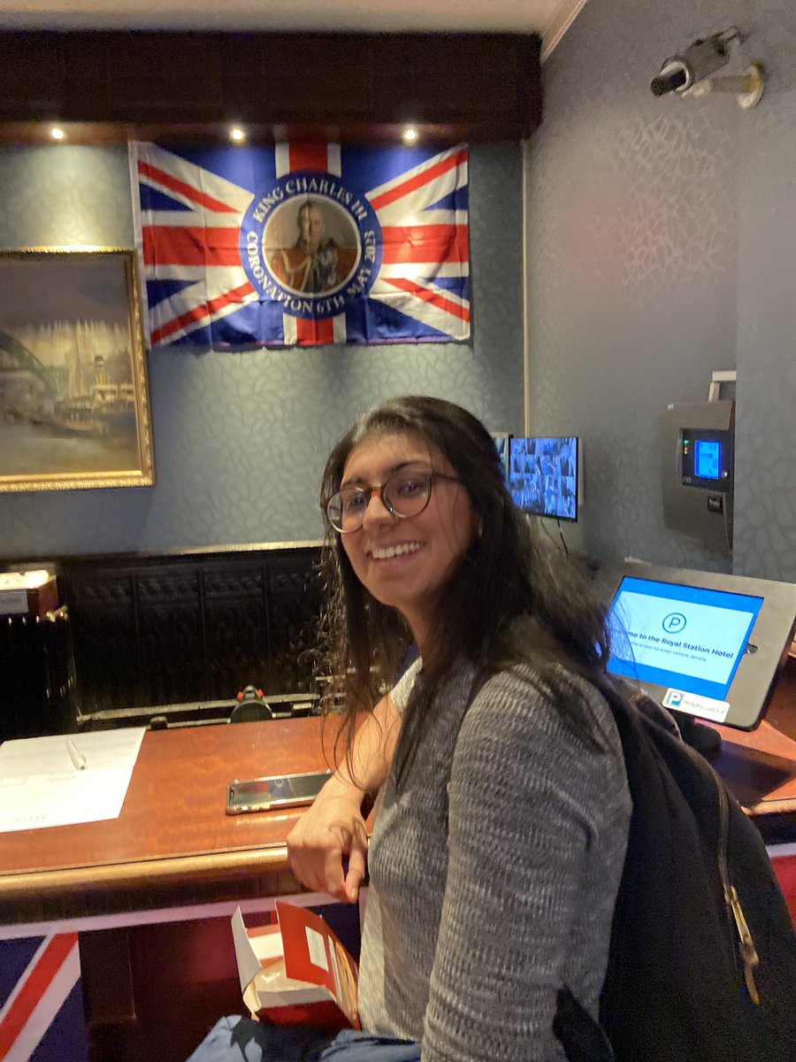 <a href="/Mariam_Ltf/">Mariam Latif</a> <a href="/erichuynguyen/">Eric Nguyen</a> <a href="/NavBahal/">Dr Nav Bahal</a> <a href="/GodazgarFaezeh/">Faezeh Godazgar</a> <a href="/Paindoc123/">Paindoc</a> <a href="/drpooja_shah/">Pooja Shah</a> <a href="/LNER/">London North Eastern Railway</a> We’ve arrived in ‘Toon and it’s very festive in our hotel ahead of the coronation!