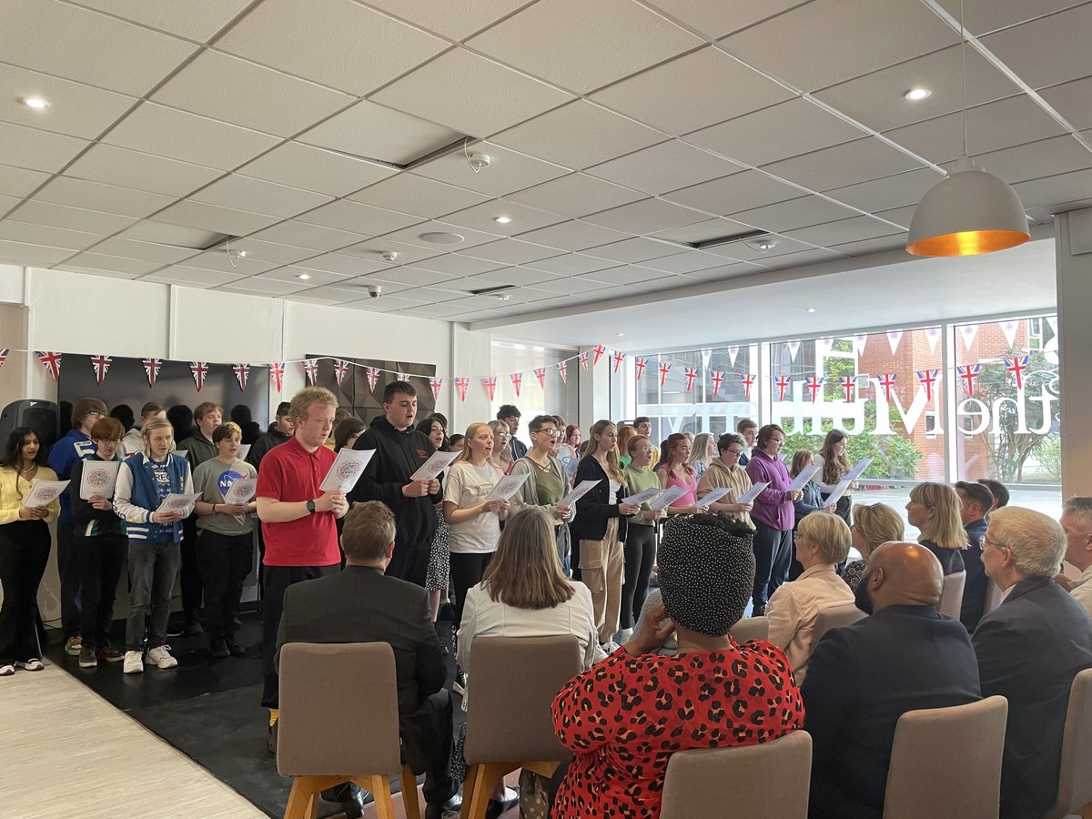 BSDCofficial's tweet photo. We were delighted to welcome Professor Elizabeth Barnes CBE DL, as well as local charities and volunteers, to our Big Afternoon Tea event to mark The Coronation of His Majesty King Charles III and Her Majesty Queen Camilla! Read more: https://t.co/jFPmHMczJI  #Community https://t.co/WRqVENyeWw