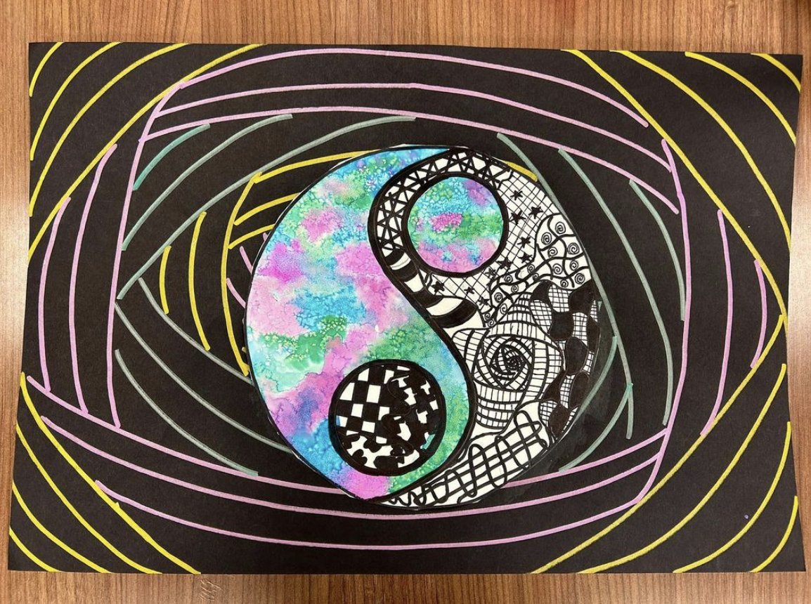 One of my lovely students has entered into #YAM for #KS Youth Art Month contest. #ksarted #kansasaea