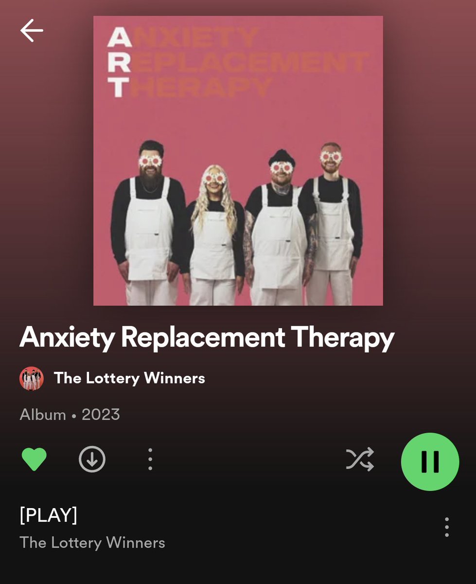 CambsClare's tweet photo. @officialcharts @LotteryWinners all the way 👏🏻👏🏻👏🏻 #AnxietyReplacementTherapy https://t.co/O8Y7QPaYn0
