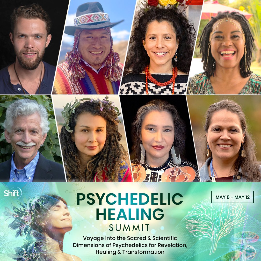You don’t want to miss this amazing 5-day event! Join me as I discuss “Indigenous Healing with Traditional Entheogens” at the Psychedelic Healing Summit! Register for free at shiftnetwork.infusionsoft.com/go/phs23a25937…