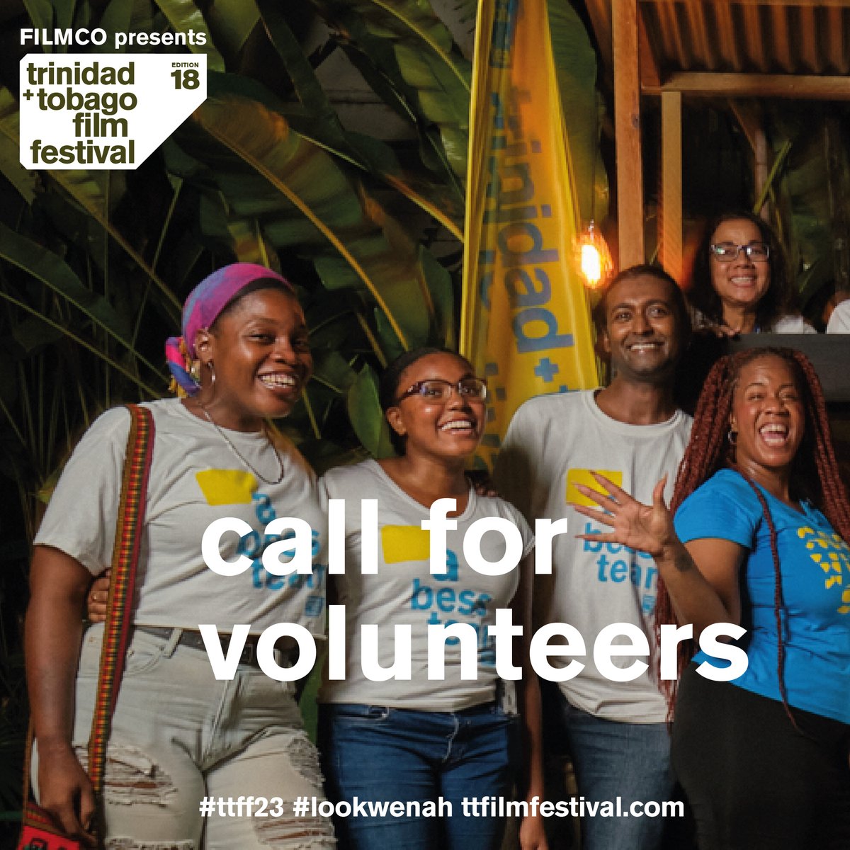 ttfilmfestival's tweet photo. We want YOU on our team! VOLUNTEER with us for ttff/23! 

✅Volunteers get a daily stipend and a t-shirt!   

✅Sign-up today at https://t.co/BHjhez6rbe  (state your area of preference)

We can’t wait to welcome you! https://t.co/eSd7FaskFh