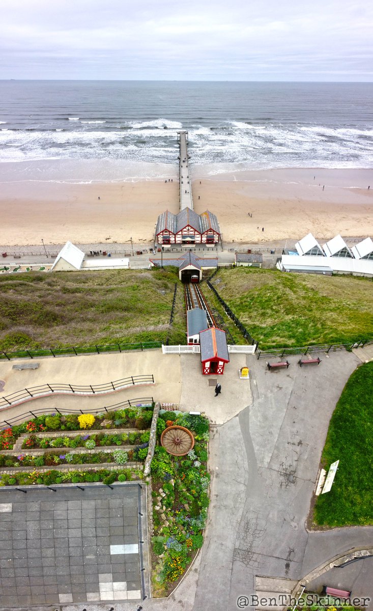 BenTheSkinner's tweet photo. Saltburn Pier, North Yorkshire, May '23. https://t.co/f8sFeuzlME