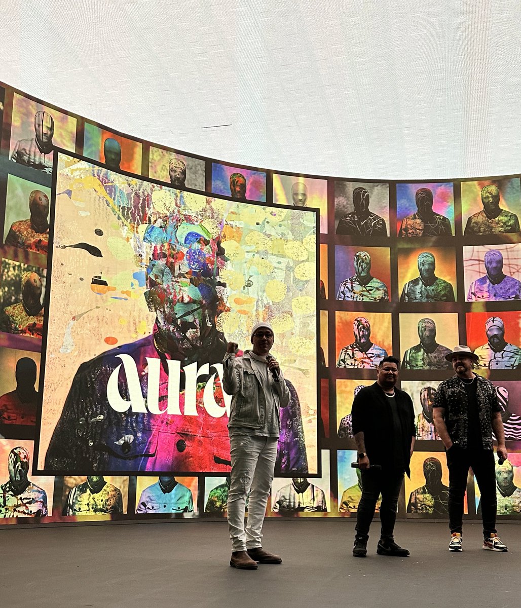 SammyArriaga's tweet photo. @jeremycowart @CryptoPain7 @opensea Still on a spiritual high from it all. 

SO proud of you brother 👊🏼

Proud to have witnessed such a historic moment and I couldn’t of been at a more beautiful place to hear the news about my gma.

Etched into my heart. https://t.co/Ig0ghX4cwg