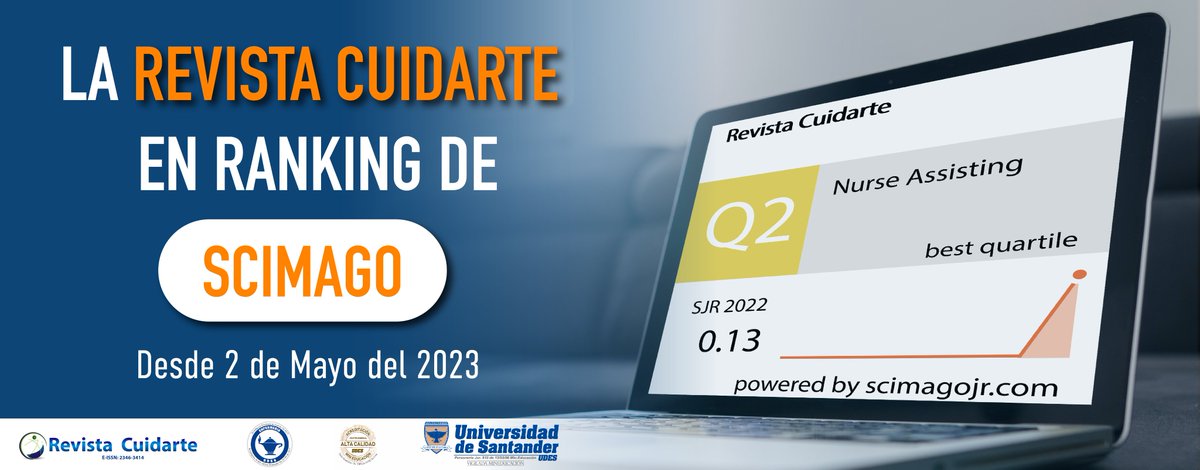 RevCuidarteUDES's tweet photo. La Revista Cuidarte entra en el ranking de Scimago

Forma parte de la Revista Cuidarte 📷

https://t.co/mfPSk3FGIb...

#salud #enfermeria #virtual #colombia #bucaramanga #active #cienciasdelasalud #investigación #scimago #scopus #udesbucaramanga #udes #orgulloudes #hoy #atención https://t.co/yKAZoIYHm1