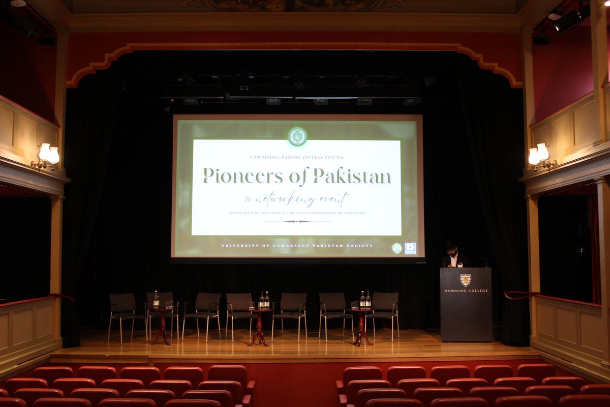 A little weird returning to <a href="/Cambridge_Uni/">Cambridge University</a> as a speaker this time!

Thanks for inviting me <a href="/CambridgePaksoc/">Cambridge University Pakistan Society</a> as part of the 'Pioneers of Pakistan' event to discuss my experiences in Financial Services as a Brit-Pak/Muslim and how it ultimately led to <a href="/KestrlApp/">Kestrl: Muslim Money App</a>!