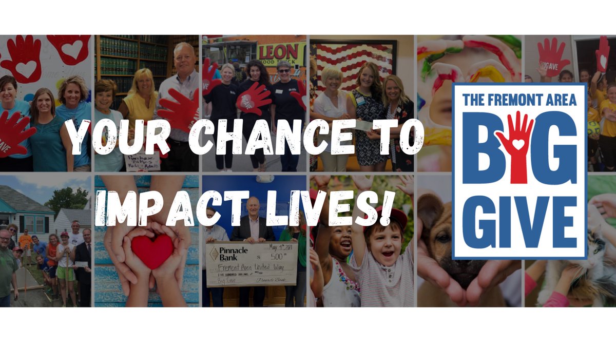 LESS THAN ONE WEEK AWAY!! On May 9th, you will have the chance to give where your heart is! To support Camp Rivercrest, go to fremontareabiggive.org/organizations/…!