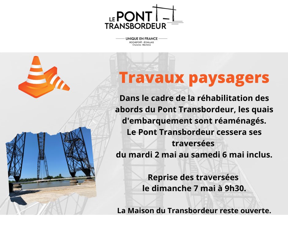 Pont Transbordeur officiel tweet media