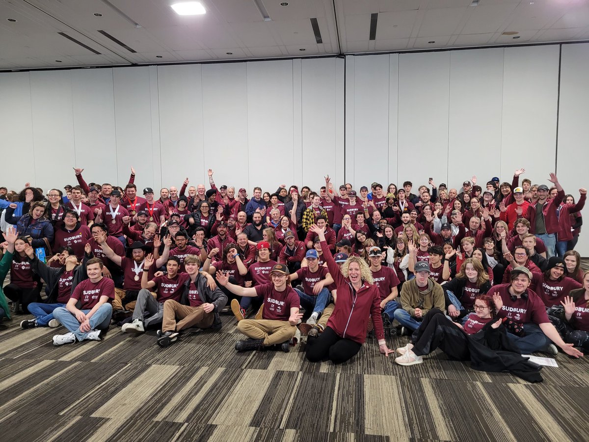 That's a wrap for Team Sudbury <a href="/skillsontario/">Skills Ontario</a> <a href="/cambriancollege/">Cambrian College</a> 
#SOC2023 #shieldpride