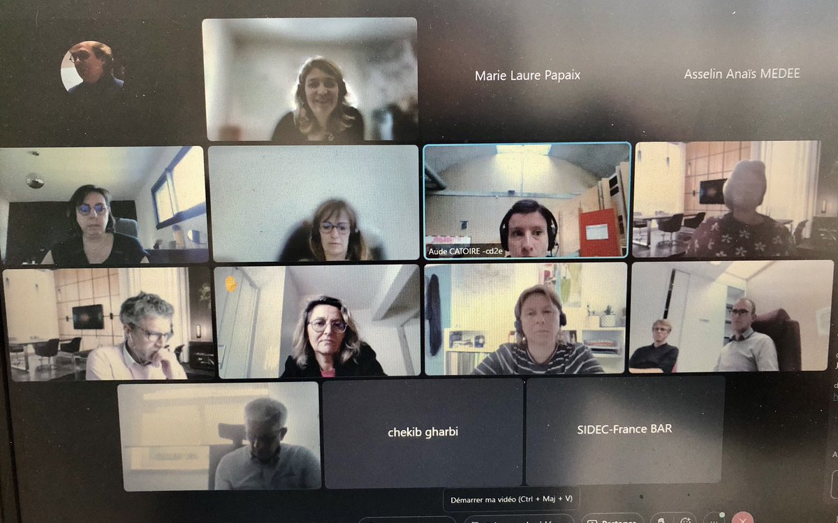 Préparation du futur AMI sur le pilotage numérique des ressources énergie et eau, sur fonds 🇪🇺: les agences de l’eau, les syndicats mixtes énergétiques, les syndicats numériques, le CITC/EDIH … à l’unisson pour faire émerger de bons projets en tous territoires 👌