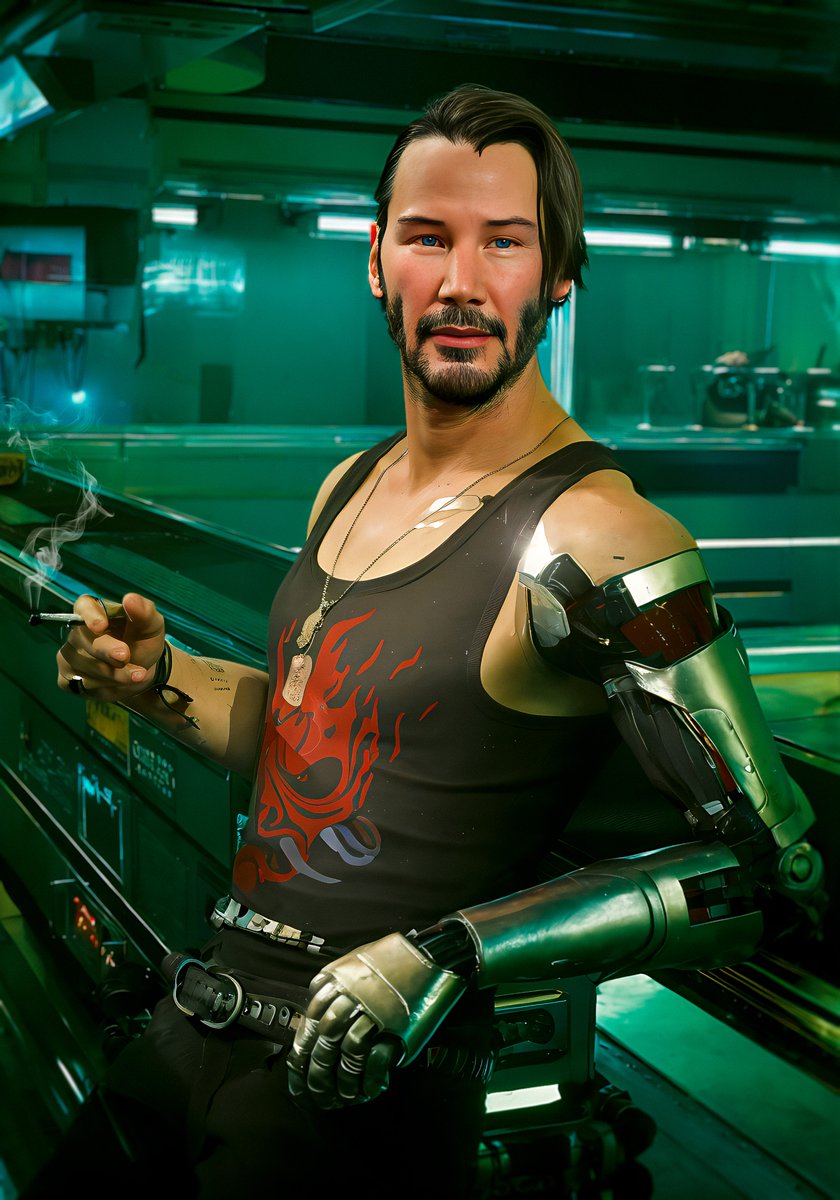 Johnny 🤘
#Cyberpunk2077