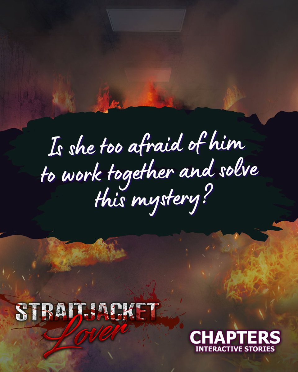 ChaptersGame's tweet photo. Straitjacket Lover NOW on Chapters! π
Meet Lorelai, locked in a psych ward for a crime she can't remember committing.
Meet Sin, the ruthless killer she must work with to solve the mystery. π±
#StraitjacketLover is a dark & thrilling ride on #ChaptersInteractiveStories https://t.co/KwhMTxOclw