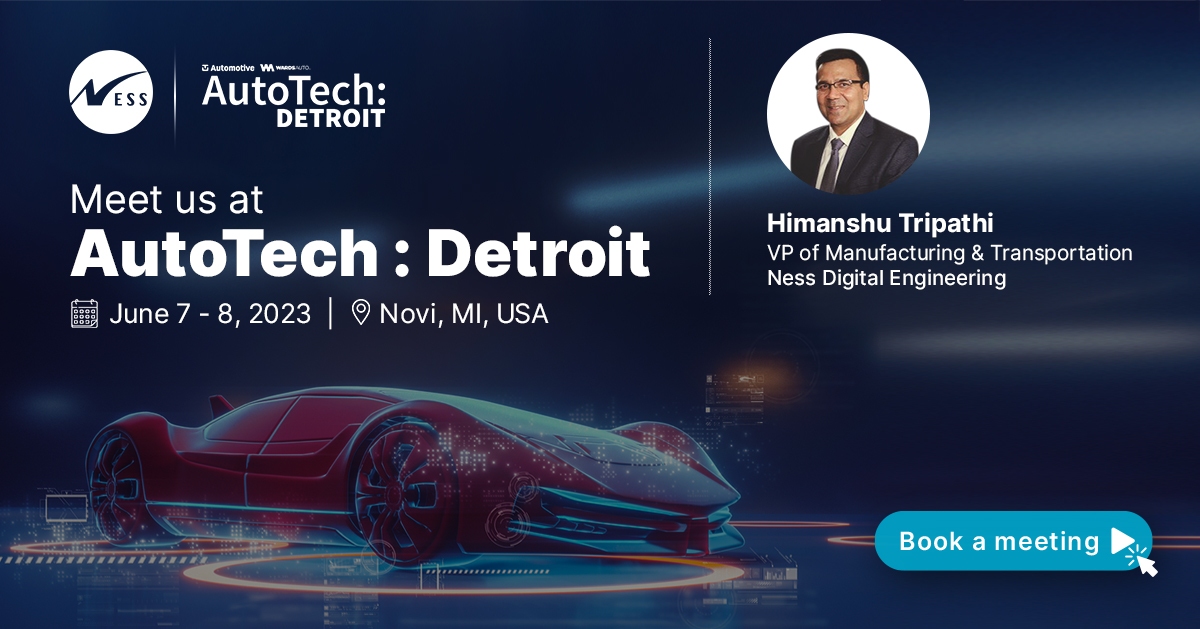 🚗 We are excited to attend the AutoTech: Detroit 2023 conference on June 7 – 8, 2023, in Suburban Collection Showplace, Novi, MI, USA.
Click here to book a meeting: bit.ly/3ARo5Ba
#AutoTech #Automotive #AutomotiveTechnology #AutoTechDetroit