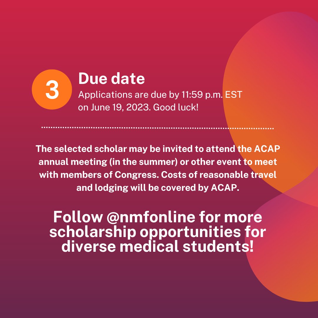 Are you a rising fourth-year MD student? Are you interested in promoting #HealthEquity through reducing the Black maternal morality gap? 

Apply to The Sylvia B. Kelly Medical Scholarship for Health Equity! The deadline is June 19, 2023 at 11:59pm ET. Good luck! 😃 #MedTwitter