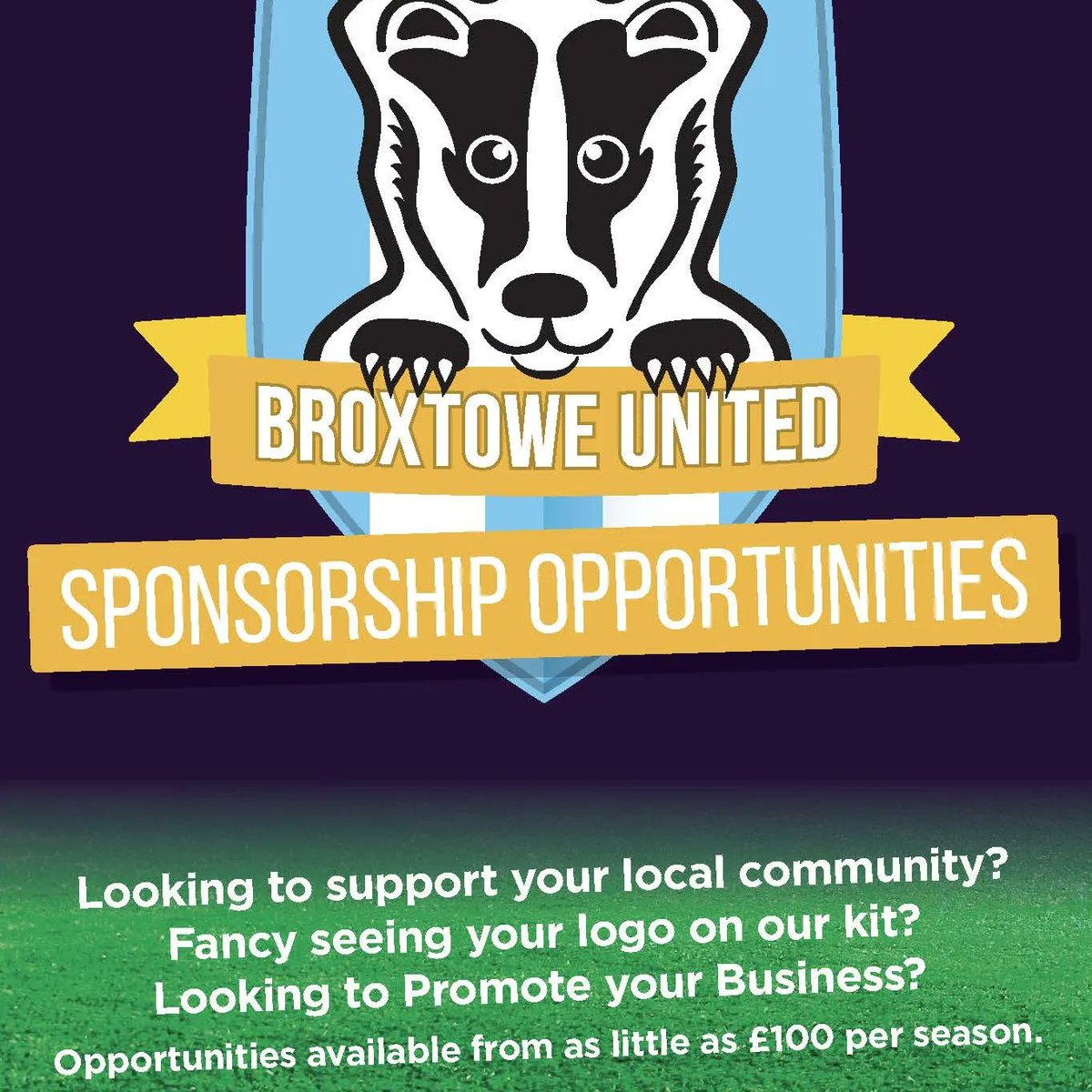 broxtoweutdFC's tweet photo. ❗️Sponsorship Opportunities ❗️

We need YOUR help 🙏

As we see prices increase, volunteer led clubs like ours will continue to struggle to offer local football to young people.

We are looking for local businesses that may be interested in sponsoring our club.

#CSR #sponsorship https://t.co/tBa1Q8Hlad