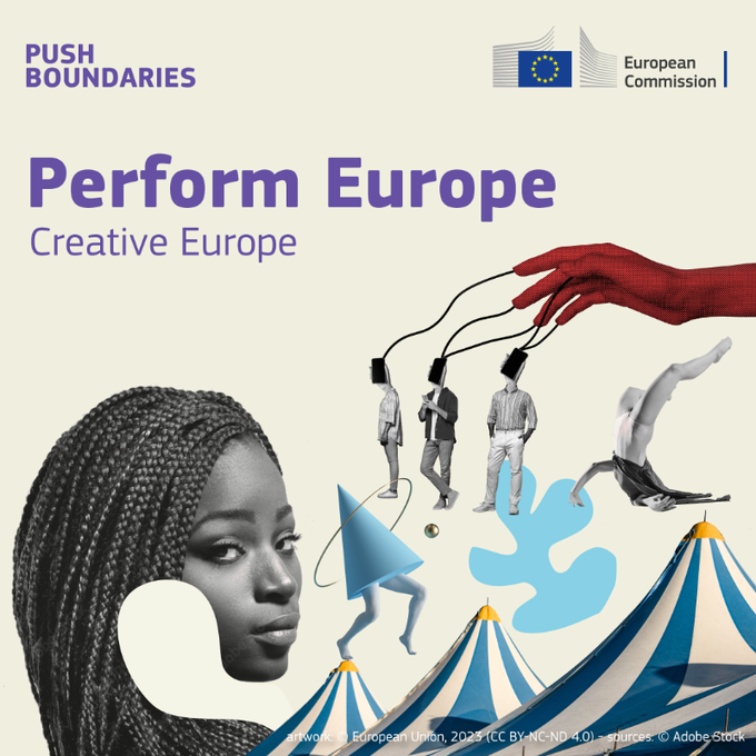 EUCreativa_ES's tweet photo. ¡Publicado el consorcio ganador de la convocatoria de @PerformEurope 2022! Compuesto por:
@IETM
@EFAfestivals
@circostrada
@dancehouses
@pearleurope
#IDEAConsult
#EuropaCreativaCULTURA #CreativeEurope #PerformEurope #artesescenicas https://t.co/Ho7H7e7BrR