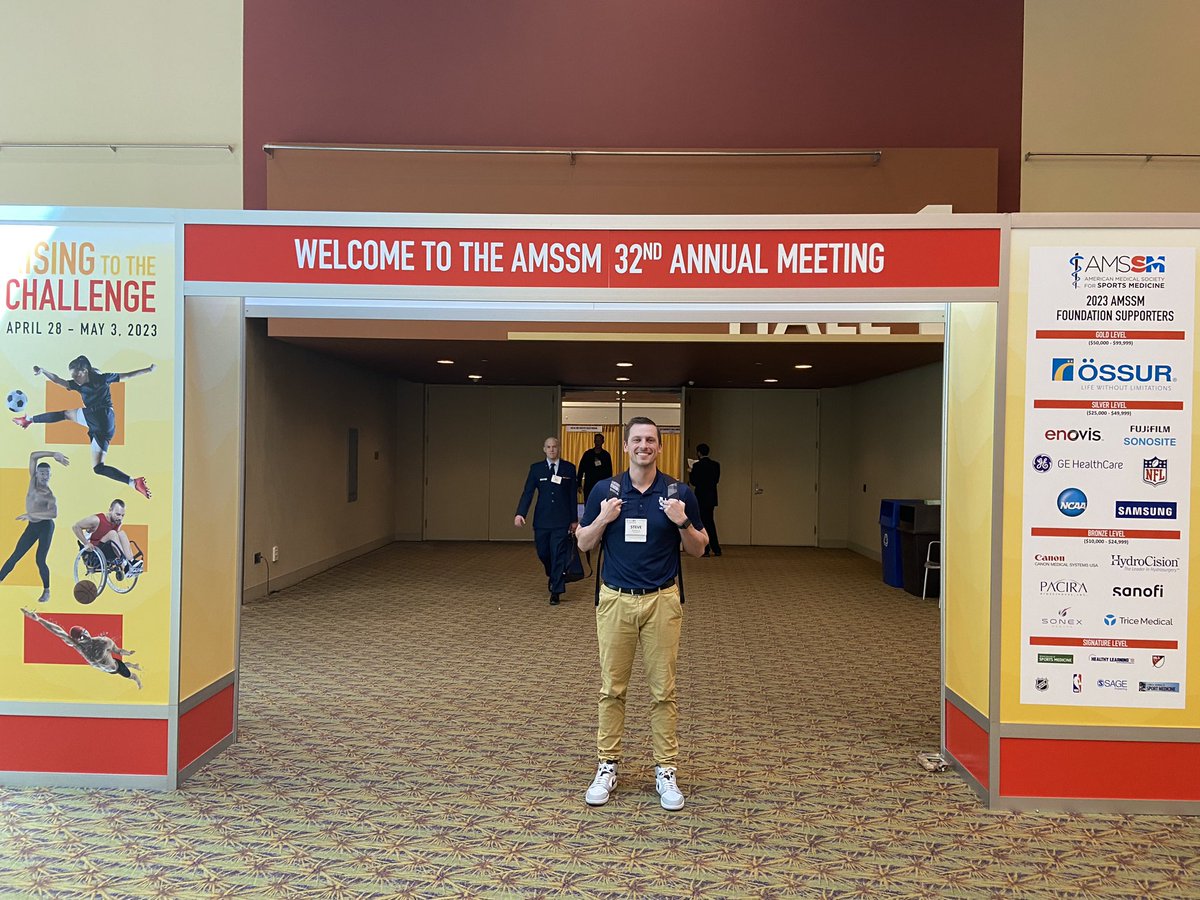 GawrysSteve's tweet image. #amssm #amssm2023 Absolutely amazing conference. Loved every second and I’m so grateful to have been able to meet some incredible people!