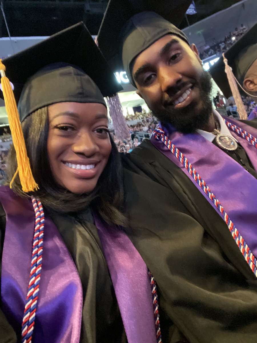 MrsDbeaty's tweet photo. Husband &amp; Wife! We did it together!! #GCU2023 https://t.co/ERdknyiWqU
