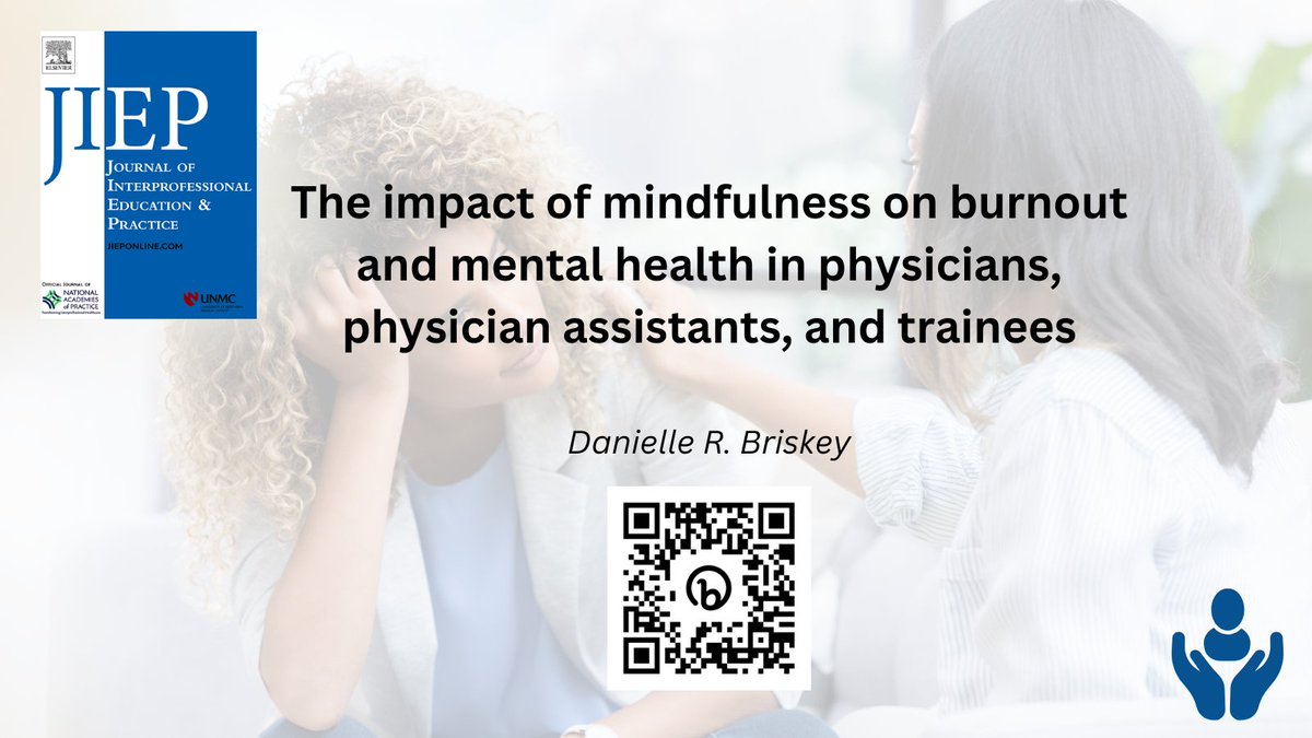 This #MentalHealthAwareness Month, we encourage you to reach out to those who may be struggling and offer your support. We also invite you to check out #JIEP's articles on how we can improve mental health outcomes. bit.ly/3LPaEH1 #NAPractice #YouMatter #IPC