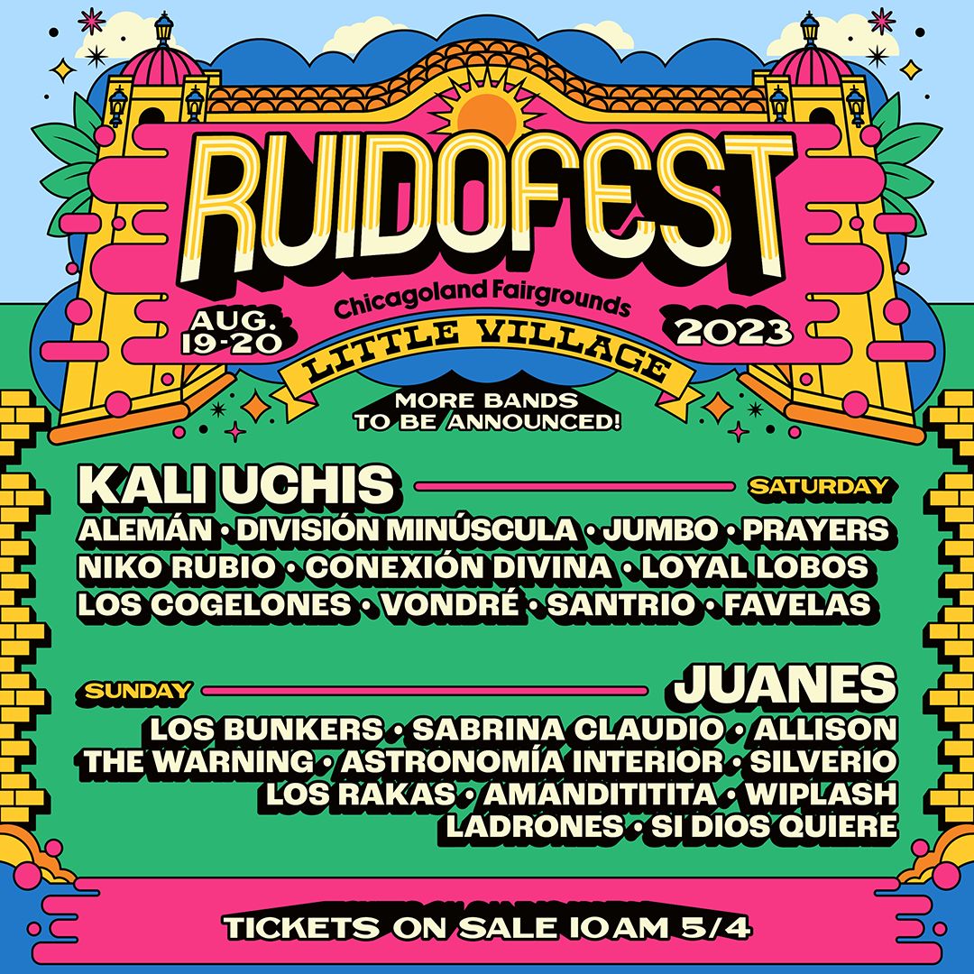 Los_Bunkers's tweet photo. Amigas y amigos de EU, estamos contentos de regresar de nuevo a sus tierras para tocar en este gran festival @ruidofest en la maravillosa ciudad de Chicago. Estén atentos porque habrán más fechas que confirmaremos en unas semanas. Abrazos para todos! 🙌🏼 #LosBunkers #Ruidofest https://t.co/GeeAHowcwS