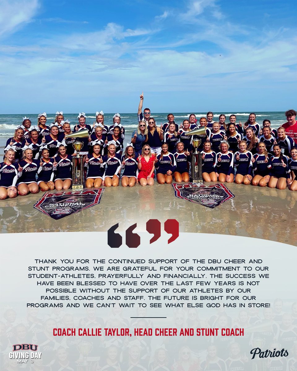 DBUCheer tweet picture