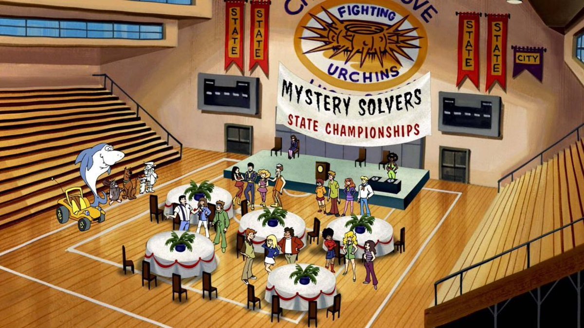 ScoobyandCam's tweet photo. Happy 12th Year Anniversary to “Mystery Solvers Club State Finals”. This is episode 14, Season 1 of “Scooby-Doo! Mystery Incorporated”. This episode aired on May 3rd, 2011 on Cartoon Network.
#ScoobyDoo #SpeedBuggy #FunkyPhantom #CaptainCaveman #Jabberjaw #HannaBarbera https://t.co/WClETJLEyG